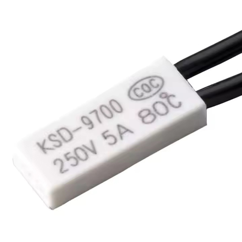สวิตช์อุณหภูมิเทอร์โมสตัท Bimetal KSD9700 สำหรับบัลลาสต์ สวิตช์อุณหภูมิเทอร์โมสตัท Bimetal KSD9700 สำหรับบัลลาสต์